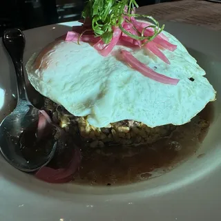 SCRATCH LOCO MOCO WITH BEEF PATTY