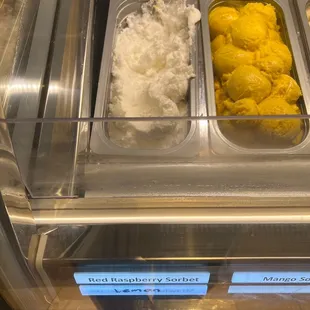 Lemon sorbet
