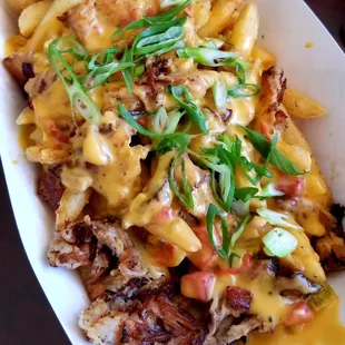 Pork Belly Queso Fries! Yummmmm