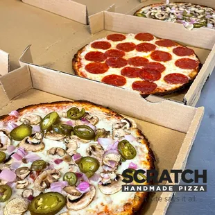 Cauliflower crust. It is also gluten free