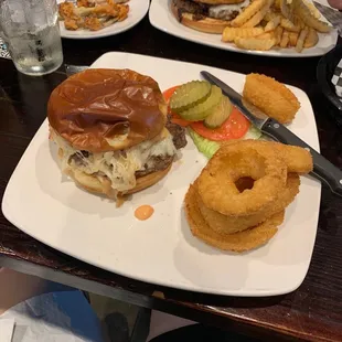 Reuben &amp; Mushroom &amp; Swiss burgers 9-21
