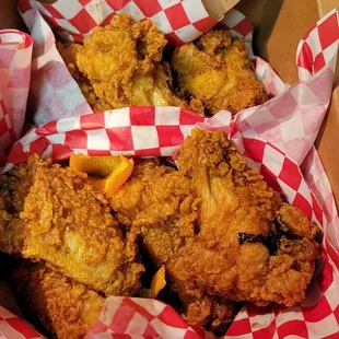 Maple butter bourbon and lemon pepper wangs Taken 05.01.24