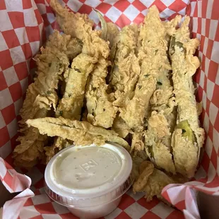Fried pickles