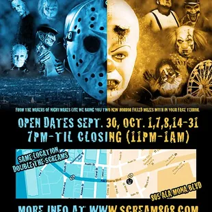 Scream 808 Hollywood Horror and Twisted Fun House