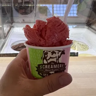 Strawberry Lemonade Sorbet (GF) (Dairy Free)