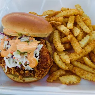 Louisiana Hot Chicken Sandwich