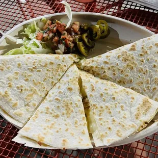 Quesadilla with chicken