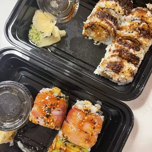 Sushi roll variety