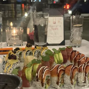 sashimi, sushi and sashimi, food, sushi