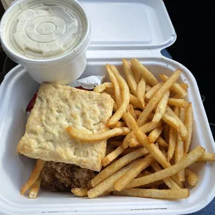 Cathead Biscuit Sandwich