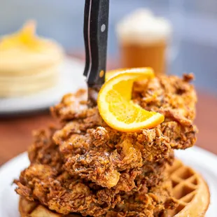 Chicken and Waffles