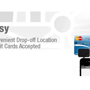 We accept Credit Cards