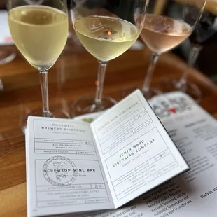 Virginia Wine Flight