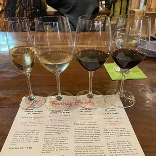 A flight of Francy Pants.