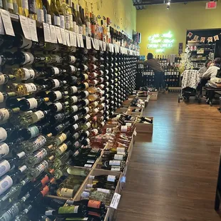 Wine wall