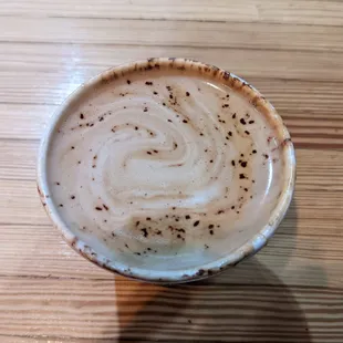 The legendary chocolate cortado