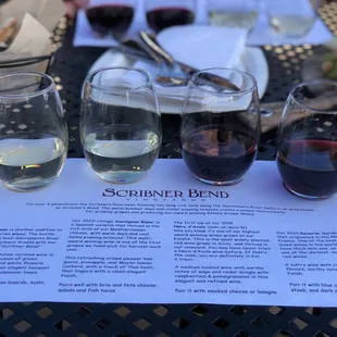 Wine flight