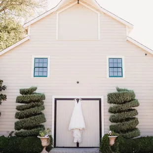 The perfect backdrop for your wedding dress. Our  historic 100 year old barn.