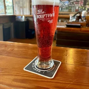 Petal Pusher Hibiscus Ale