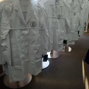 Lab coats