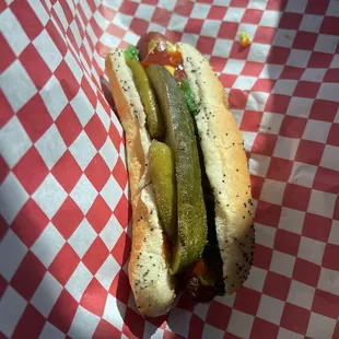 Best Chicago Dog slighty modified for my taste :)