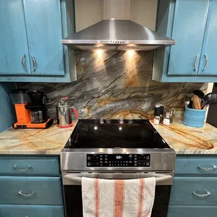 What a spot to cook every day