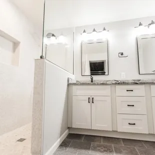 Shower and floor tile, SCS tile!