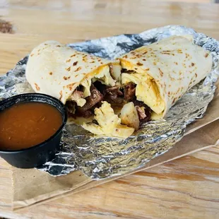 Breakfast burritos