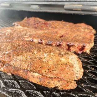 Perfectly smoked ribs