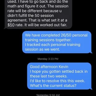 Confirmation of intent to refund, then getting ignored