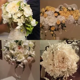 Bouquets, Table Centerpieces &amp; Arch Designs!
