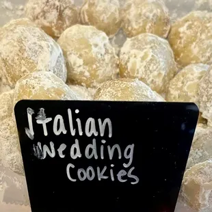 Italian Wedding Cookies