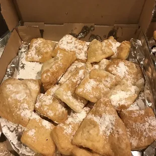 a box full of scones