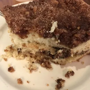 Mmmm Great cinnamon coffee cake