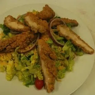 Crispy Chicken Salad
