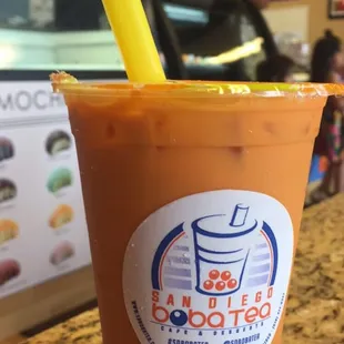 Thai Tea Boba