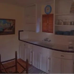Pano from bathroom to front door.