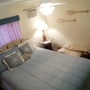 Typical queen bedroom