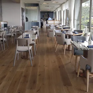 Partial view of the dining area