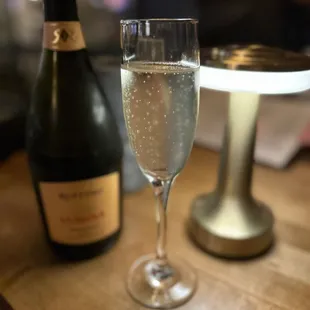 Prosecco before dinner