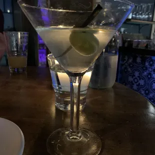 Dirty Martini, Perfect.