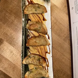 Lobster Potstickers ($18)