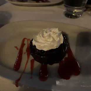 Chocolate lava cake