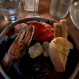 food, oysters and mussels