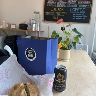 Menu + a peek of the Lucy