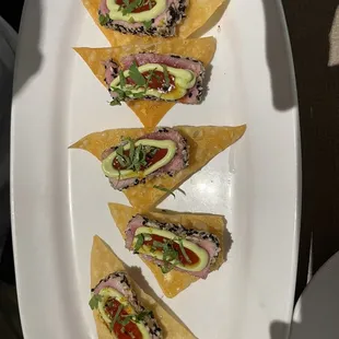 Tuna tacos