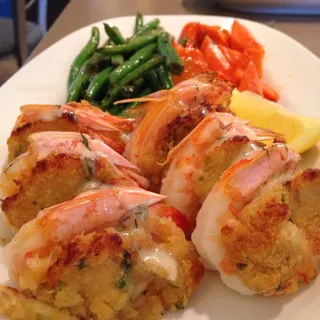 Baked Crabmeat Stuffed Shrimp