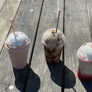 Pina Colado Drink Mocha Blast Drink Mango and Cream Drink