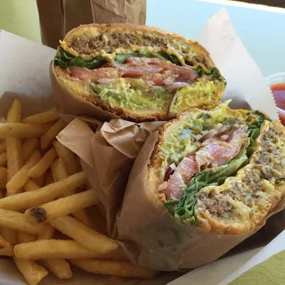 Avocado Cheese Burger