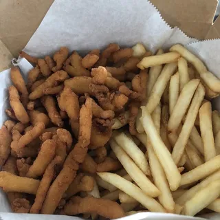 Clam Strips and Fries
